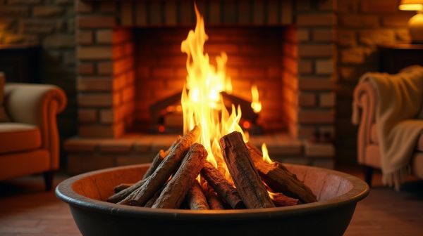 Bois de palette dans la cheminée : ce que les traitements chimiques changent à la combustion