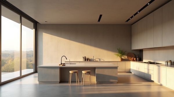Pourquoi choisir une cuisine en béton ciré ?