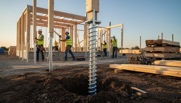 Quelles sont les applications de la vis de fondation dans la construction moderne ?